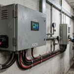 commercial battery storage plant room